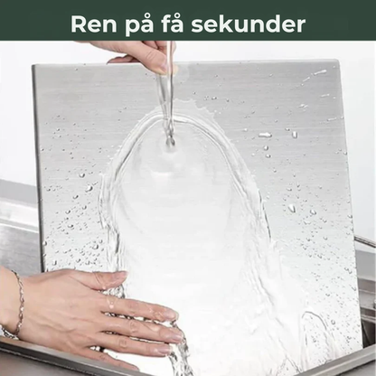 SteelPrep™ | Antibakterielt skjærebrett i rustfritt stål