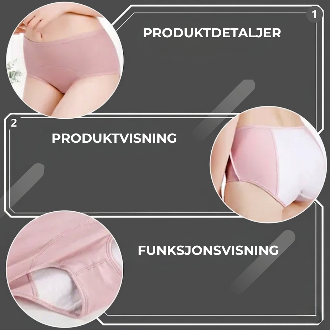 LeakFree Comfort™ | Lekkasjesikkert undertøy