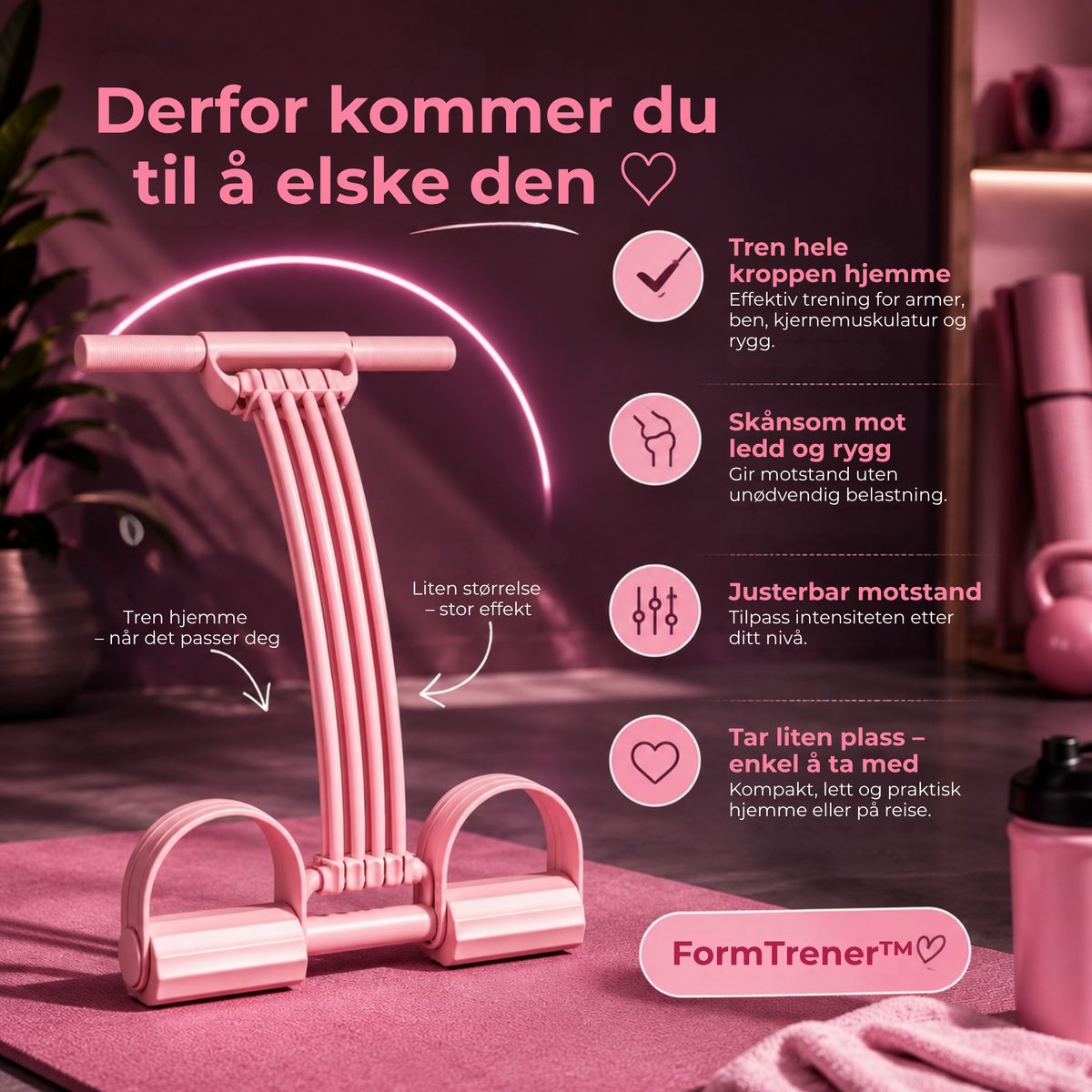 FormTrener™ | Multifunktionellt träningsband för hela kroppen