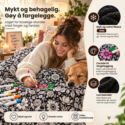 DrawBlanket™ | Mindre skjermtid, mer kreativ familietid