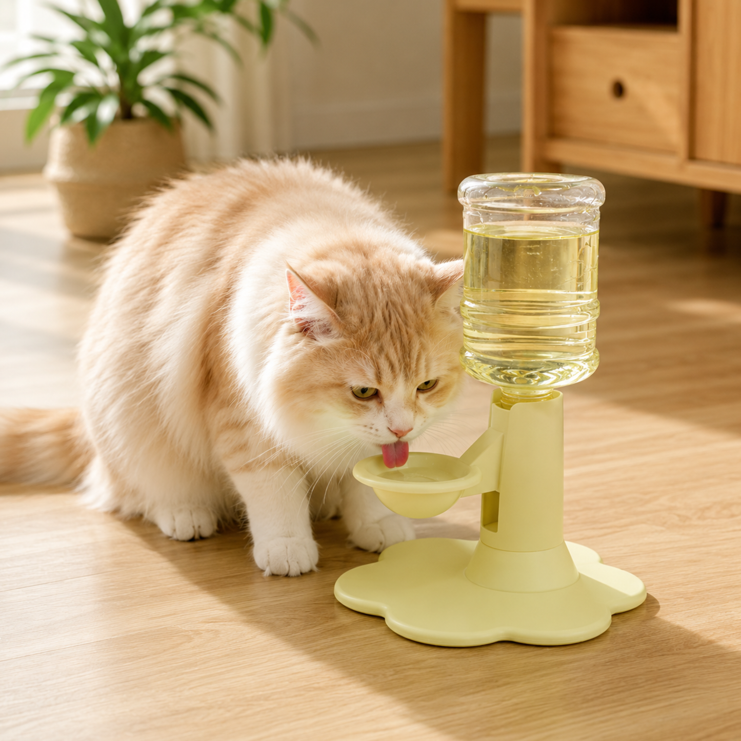 AquaRise™ | Mindre søl, enklere drikking for katten