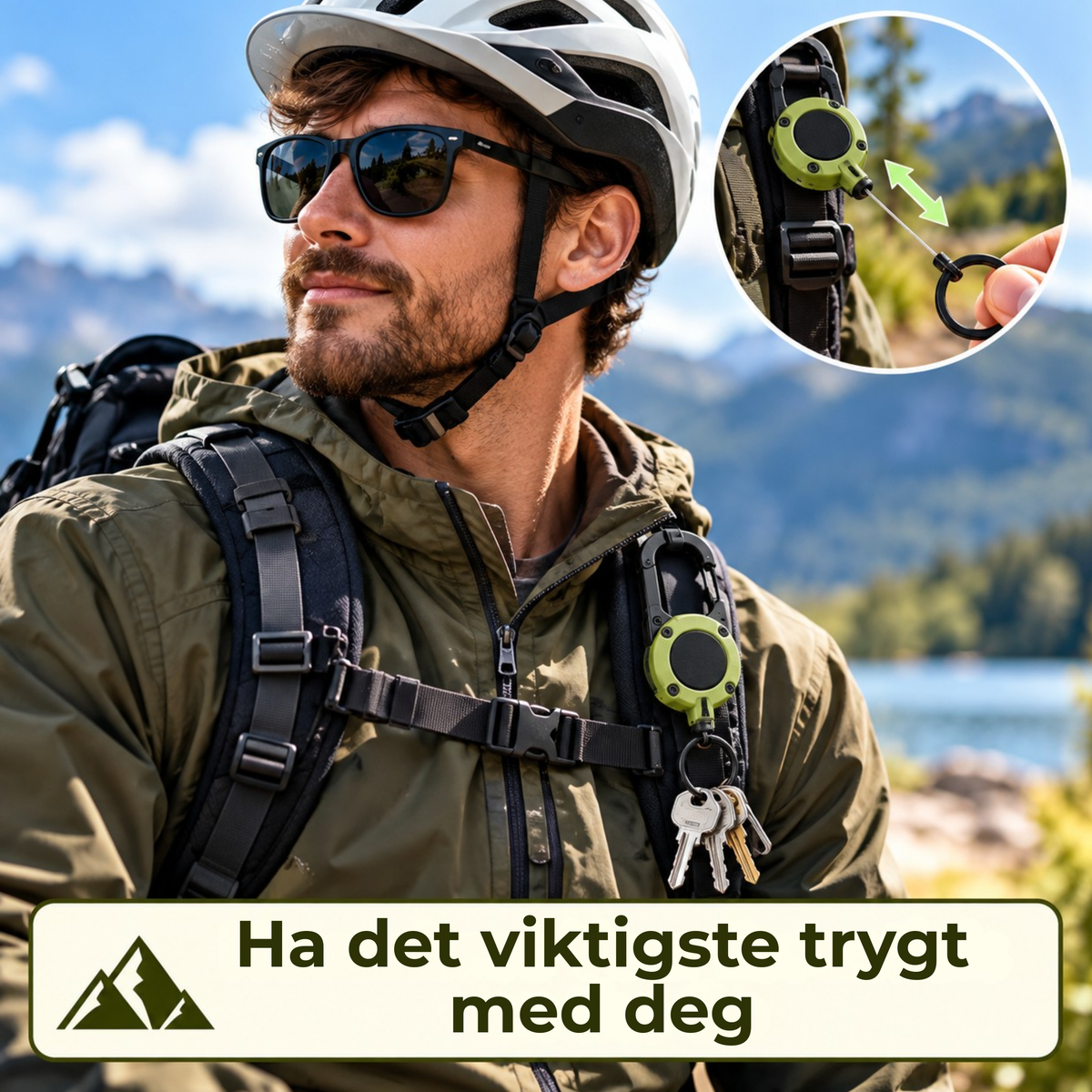 ClipReach™ | Nøklene alltid lett tilgjengelig