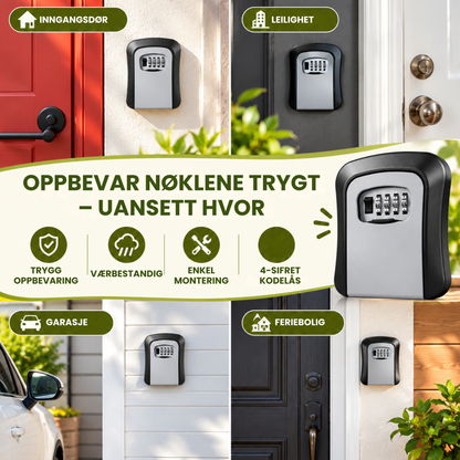 NøkkelNabo | Slutt å gjemme ekstranøkkelen under dørmatten