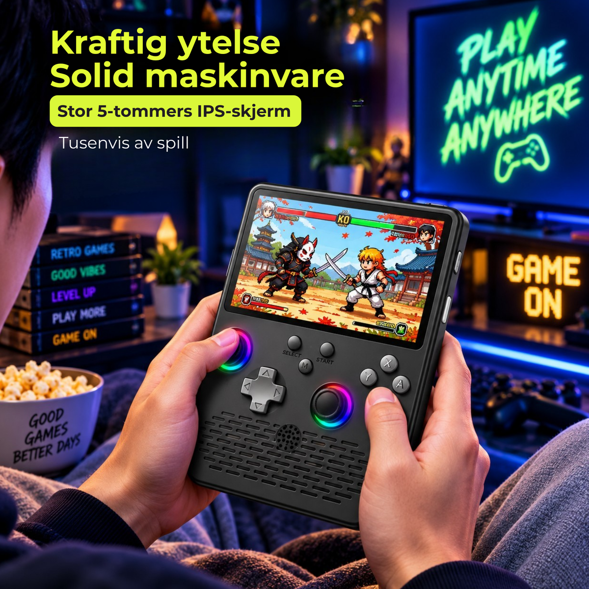 RetroPlay 5™ | Klassiske spill. Én konsoll. Spill hvor du vil