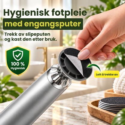 HælPusser™ | Meuleuse électrique multifonction pour les pieds à 5 vitesses
