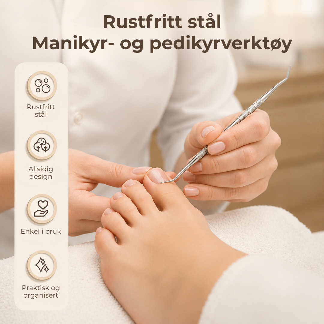 TåTrim™ | Ergonomisk buet negleklipper – for tykke negler, inngrodde negler og enkel klipping