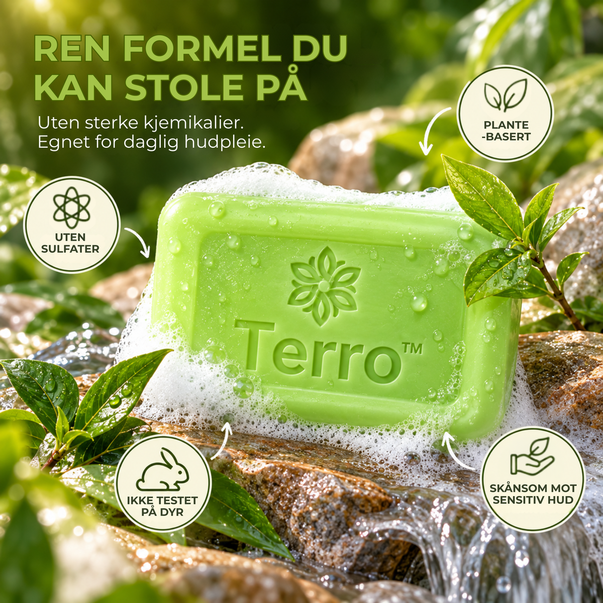Terro™ | Målrettet pleie for områder utsatt for svette og fukt