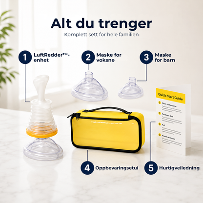 LuftRedder™ | Kvelningshjelpemiddel