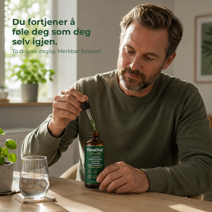 FloraDrop™ | Ergonomiskdesignsomavlastermagenoggirbedrekomfortihverdagen.