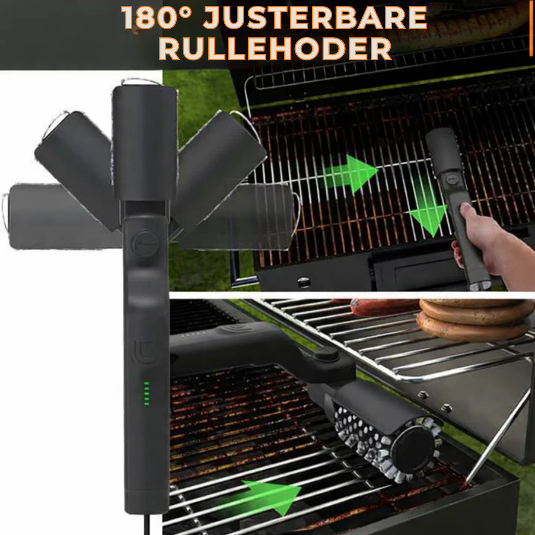 GrillForce™ | Trådløs elektrisk grillrenser