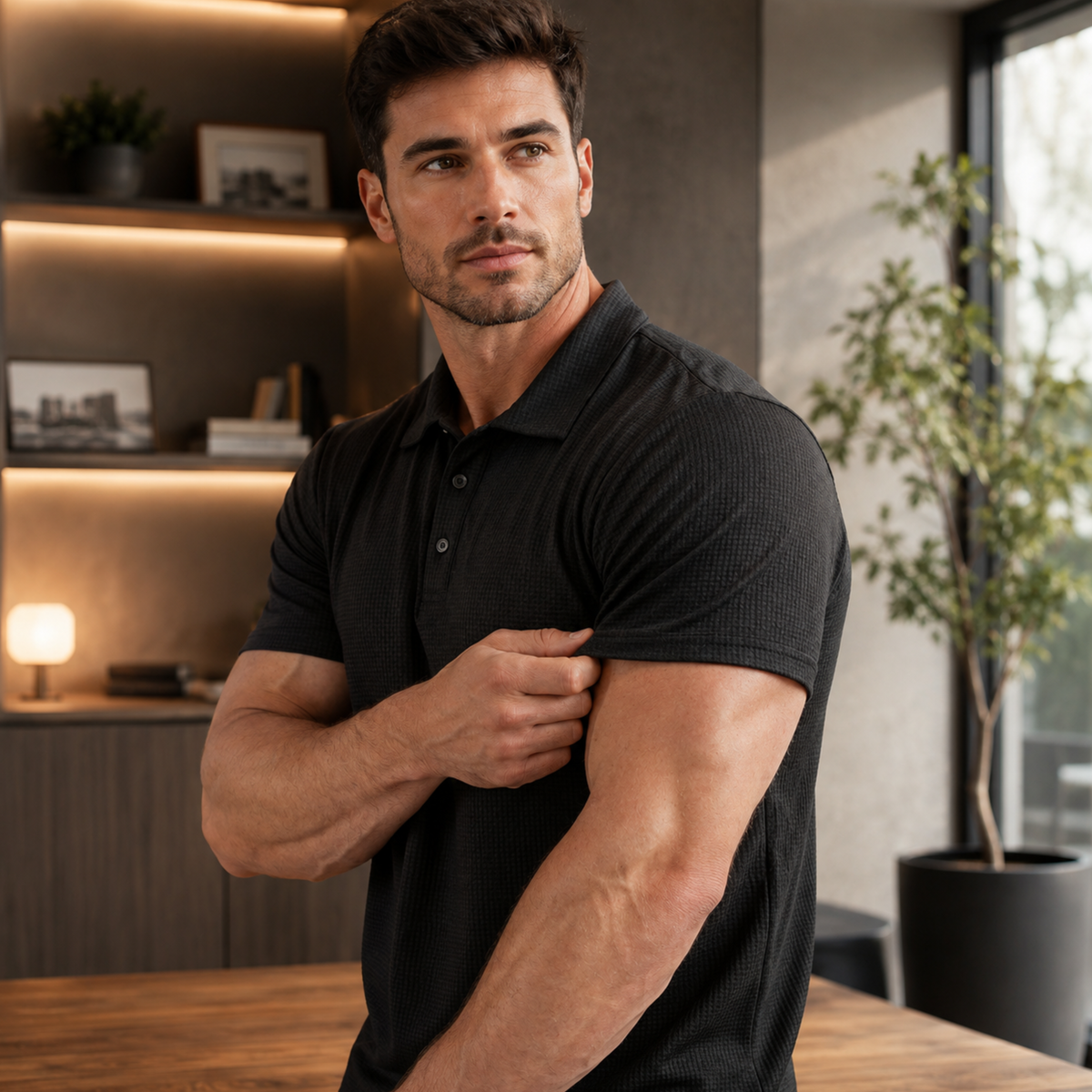FlexPolo™ | Komfortabel polo for menn