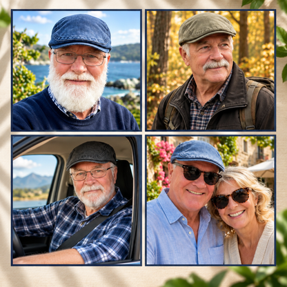 Heritage Flat Cap™ | Klassisk stil som aldri går av moten