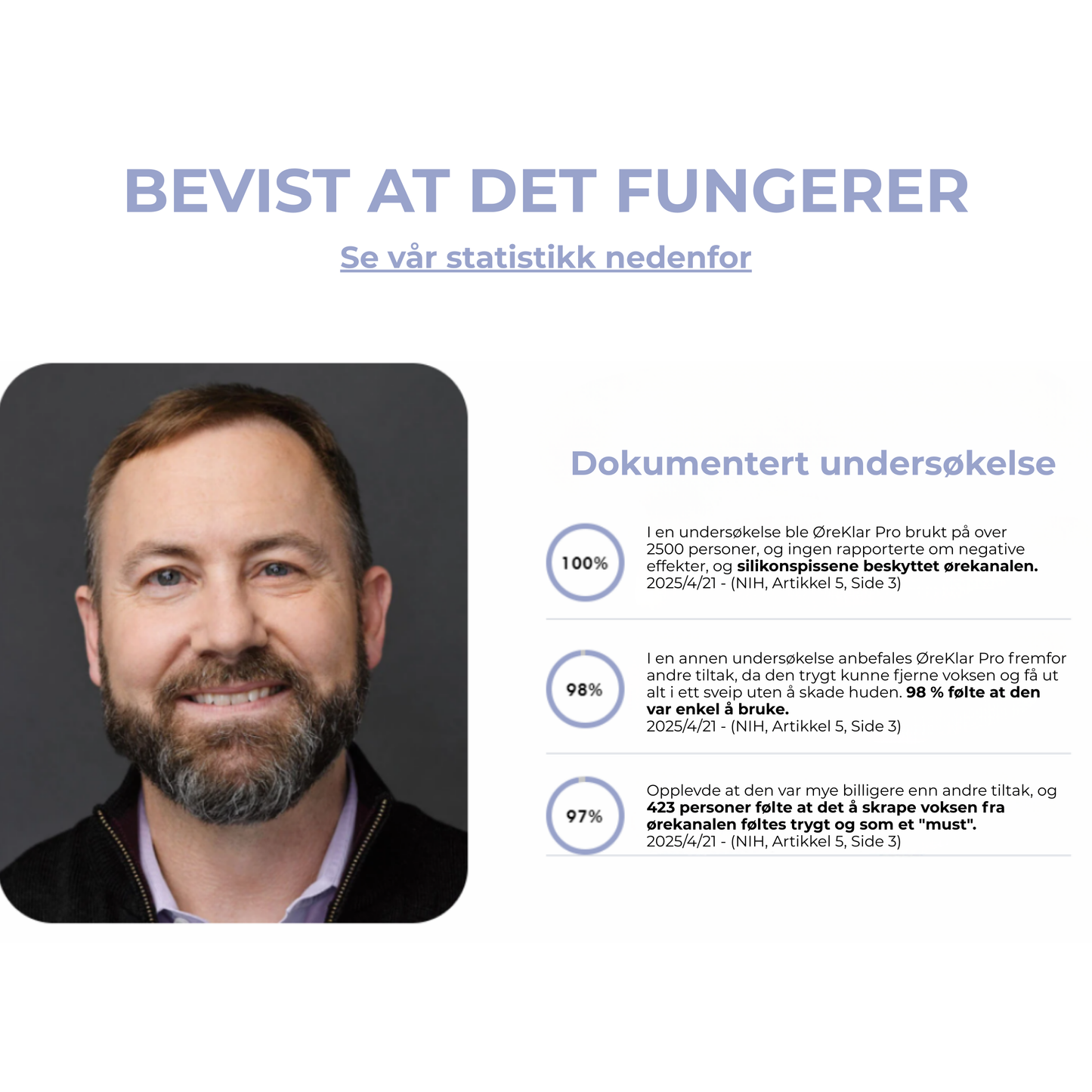 ØreKlar Pro | Smart ørerengjøring med avansert teknologi