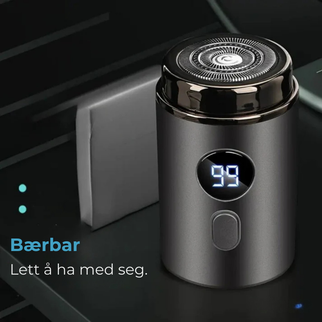 ShaveMate™ | Si farvel til stubber og rotete barbering – uansett hvor du er