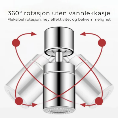 AquaSpin™ | 360-graders kranutløp