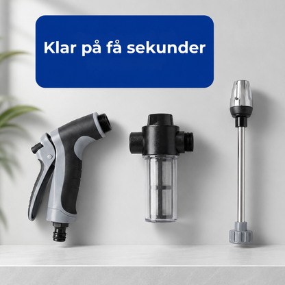 FoamJet Pro™ | Gjør hageslangen om til en kraftig skumsprøyte
