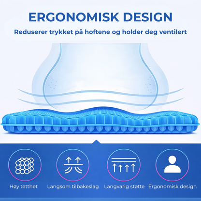 SeatRelief™ | Sitt komfortabelt i timevis uten smerte
