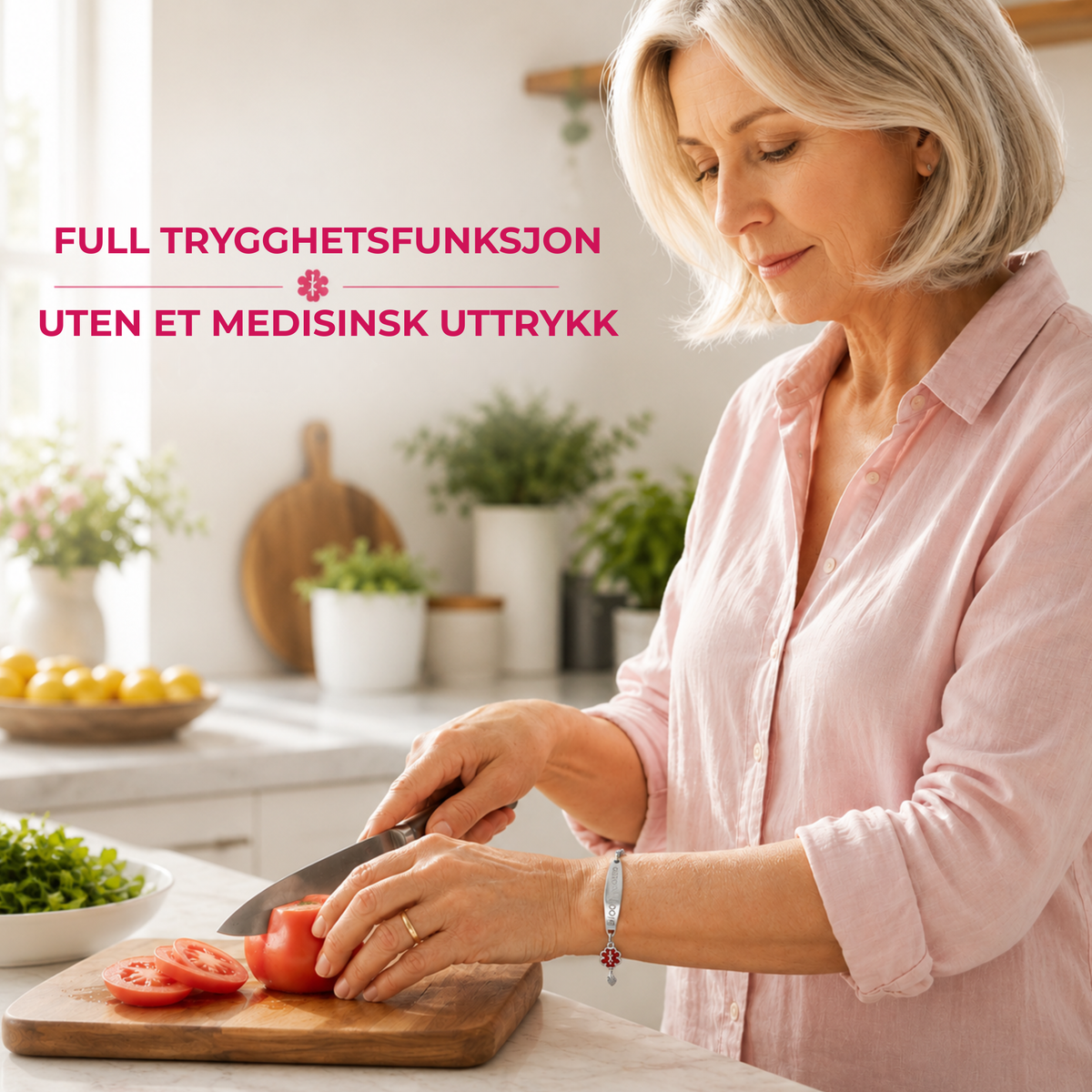 BlodfortynnerArmbånd™ | Synlig medisinsk ID når hvert sekund teller