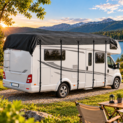 RoofGuard™ | Beskytt taket mot regn, løv og skitt – uten å dekke hele campingvognen