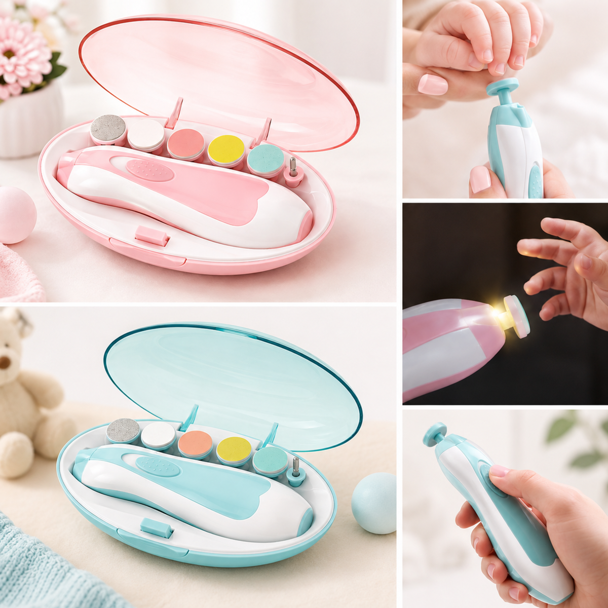 GentleFile™ | Trygg neglepleie for de aller minste fingrene