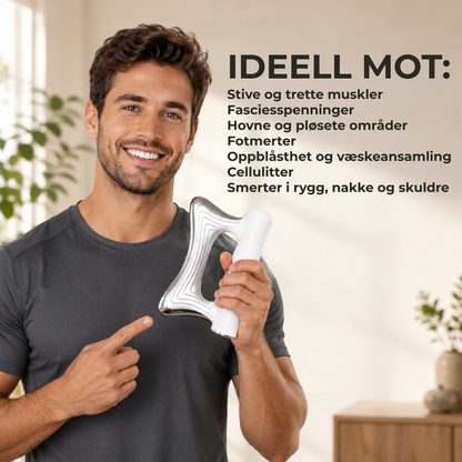 PulsMassasje™ | Stramme muskler som kommer tilbake hver eneste dag