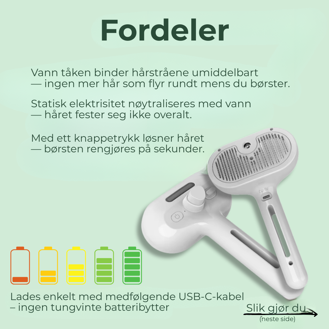 FurFlow™ | Bekjemp vårfellingen med letthet!