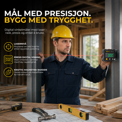 AnglePro™ | Mål vinkelen riktig på sekunder