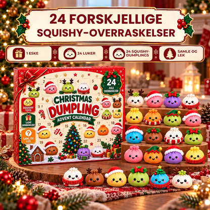 JuleDumplings™ | 24 dager. 24 myke overraskelser. Én ekstra koselig nedtelling til jul