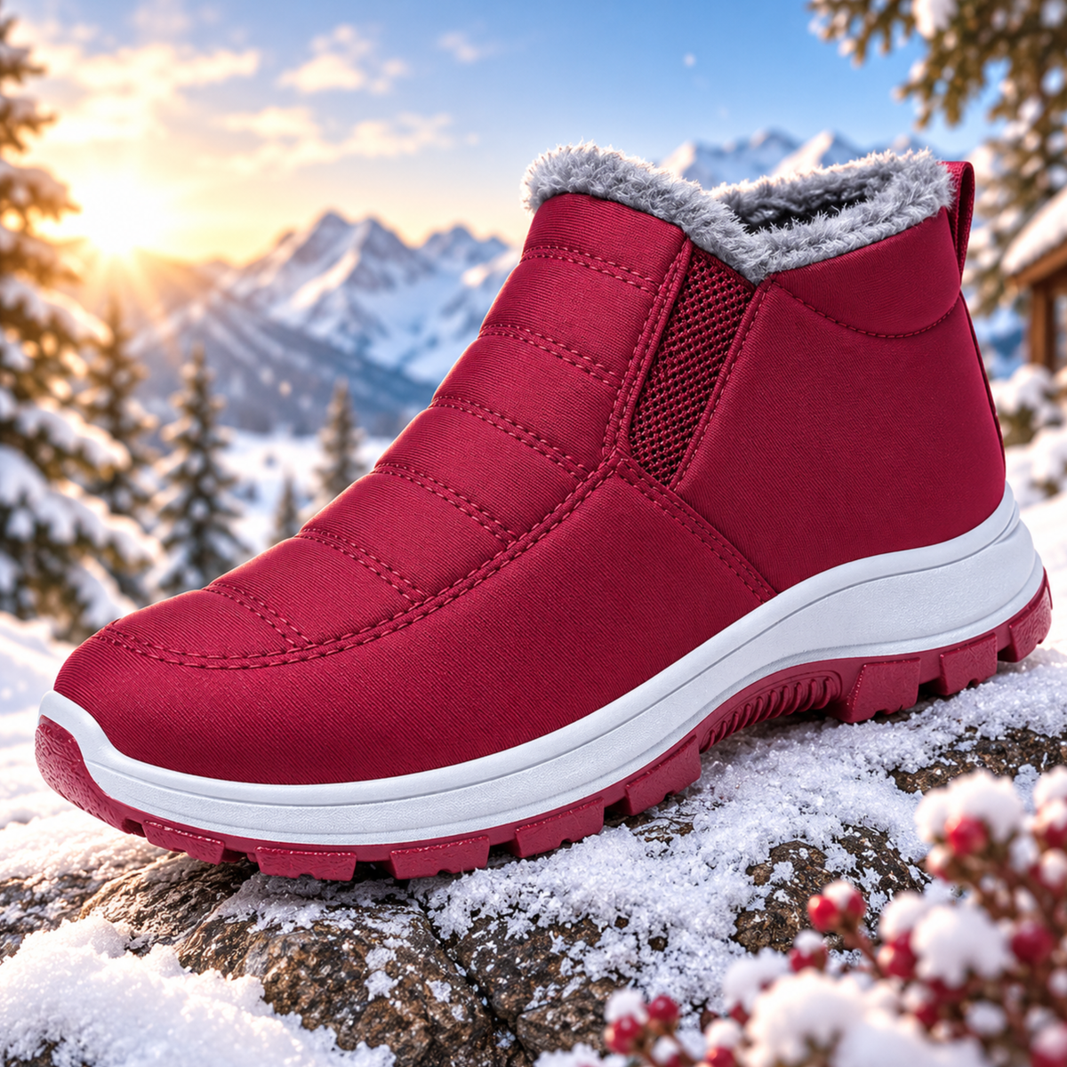 BuckleLined Boots™ | Varme føtter hele vinteren – uten tunge vinterstøvler