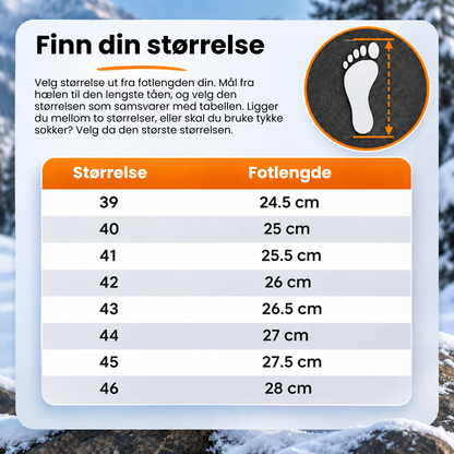 Vidde | Hold føttene varme på kalde vinterdager
