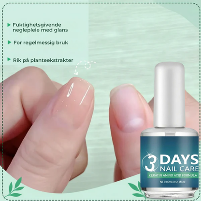 NailGlow™ Serum | Keratinreparerende Negloljebehandling
