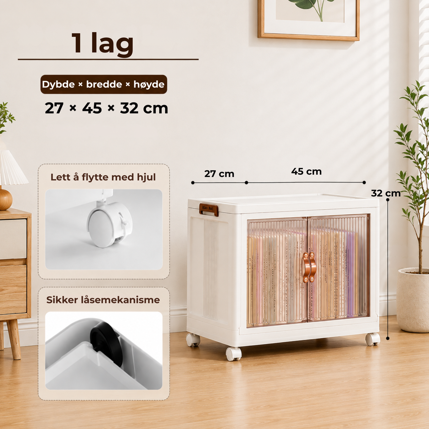 StackEase™ | Stablebar oppbevaring med enkel tilgang