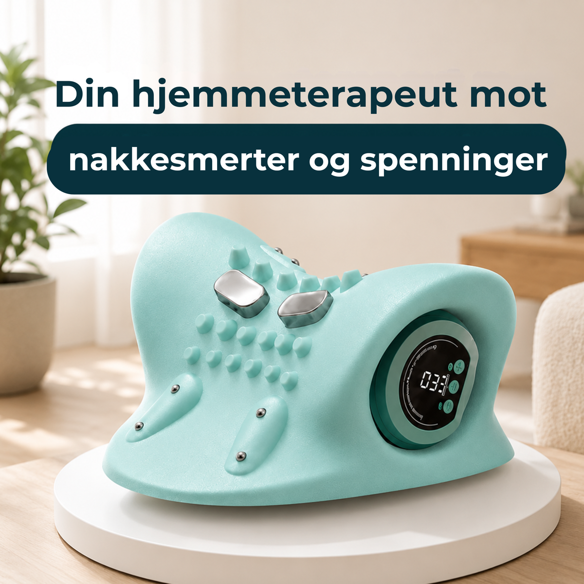 NakkeLindring™ | Lindre spenninger og gi nakken en velfortjent pause