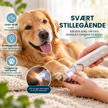 KloHelt | LED-klotrimmer for tryggere kloklipp hjemme