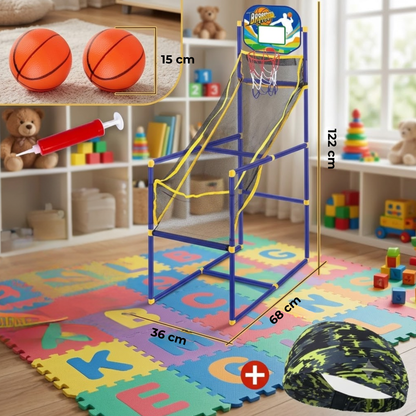 HoopBuddy™ | Basketballkurven som holder leken i gang