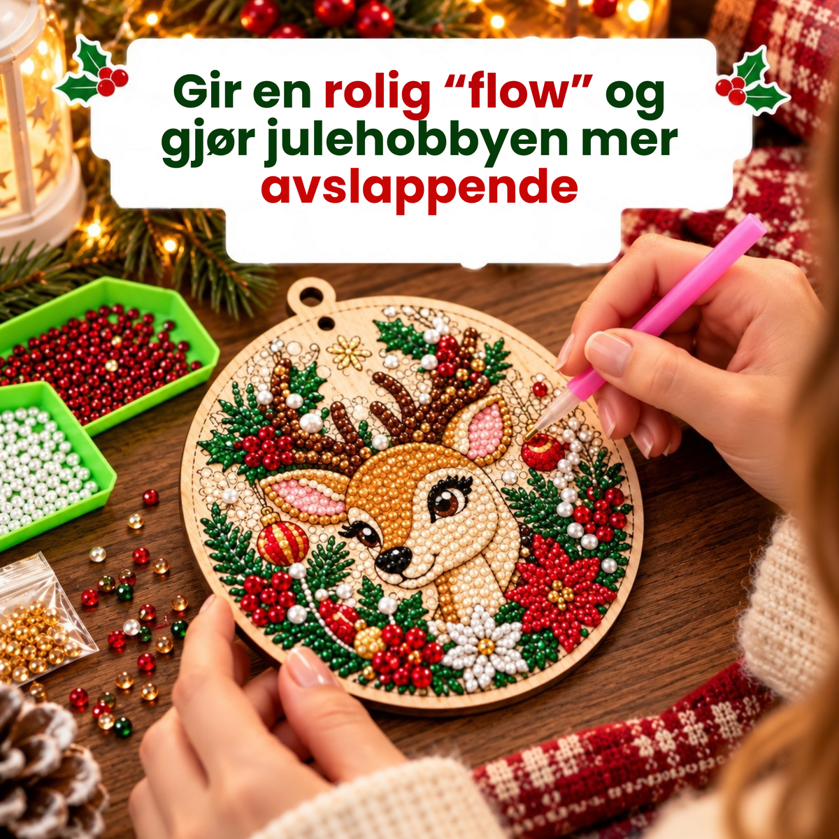 Julepynt med Diamanter™ | Lag julepynten selv – og gjør juletreet ekstra personlig