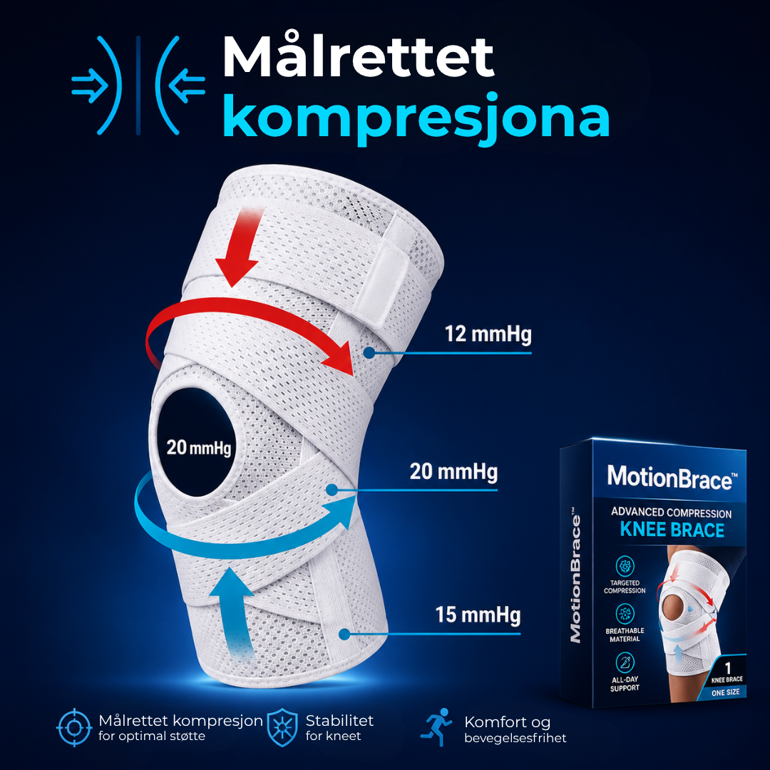 MotionBrace™ | Justerbar knestøtte