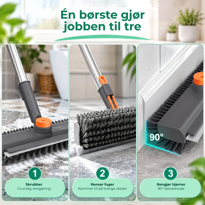 SkrubbeBørste™ | Skrubb bort fast smuss med mindre styr