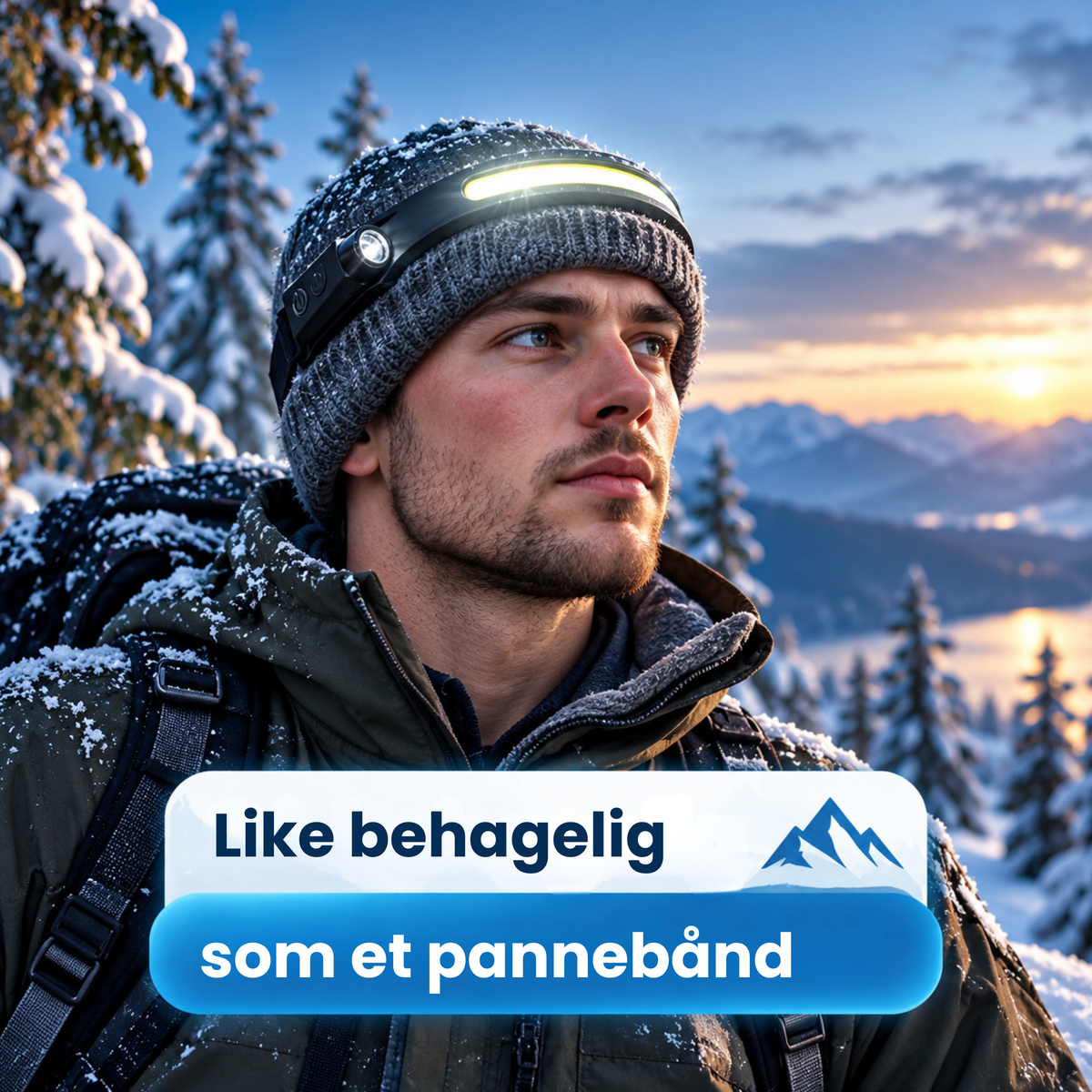 Pathfinder | 230° bredt lys og hendene fri i mørket