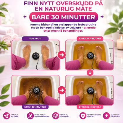 SoleSpa™ | Avslappende fotbad hjemme på 30 minutter