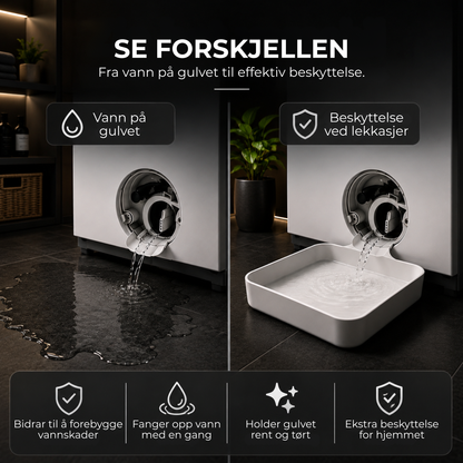 FilterTray™ | Hold gulvet tørt ved filterrengjøring