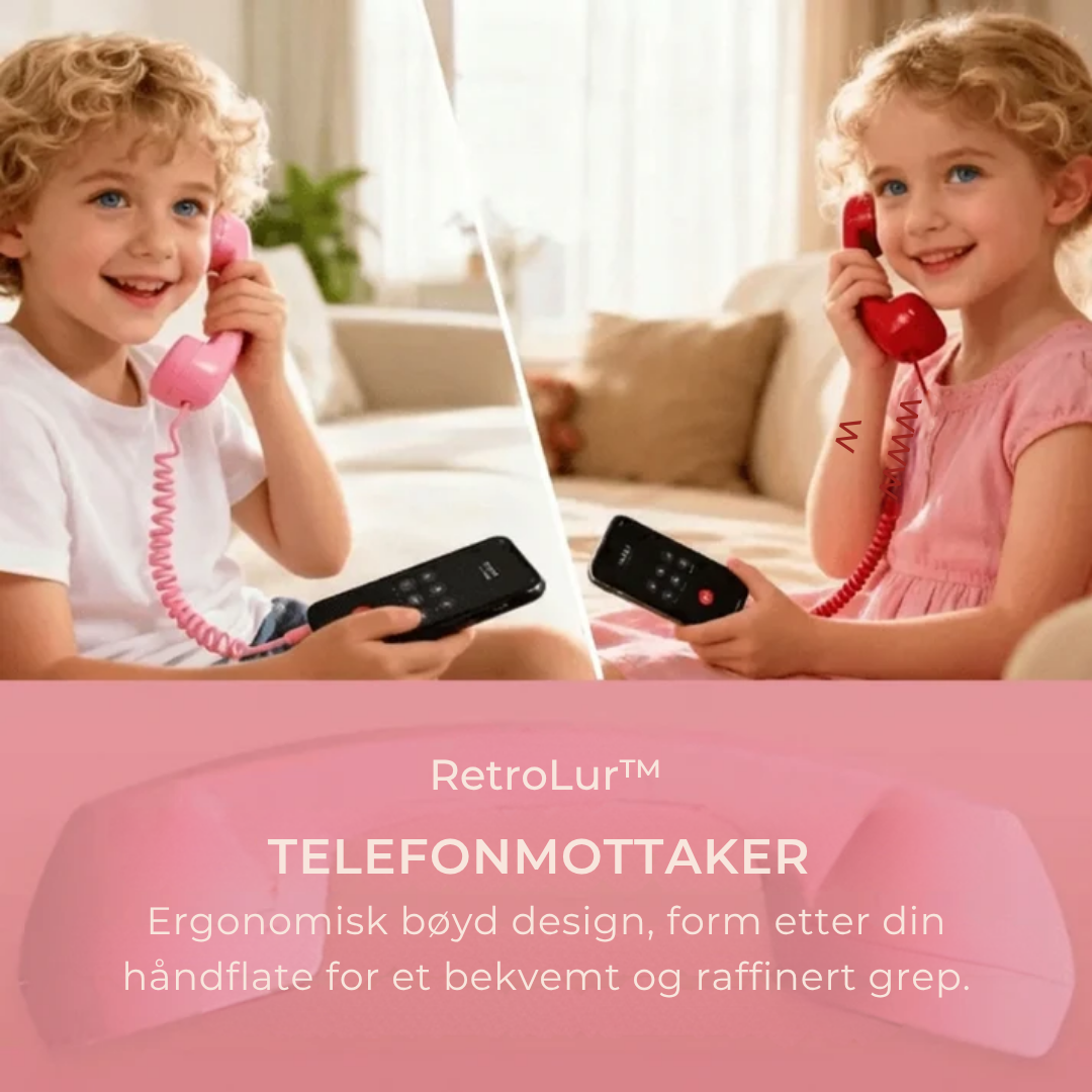 RetroLur™ | 	Klassisk stil for mer komfortable samtaler