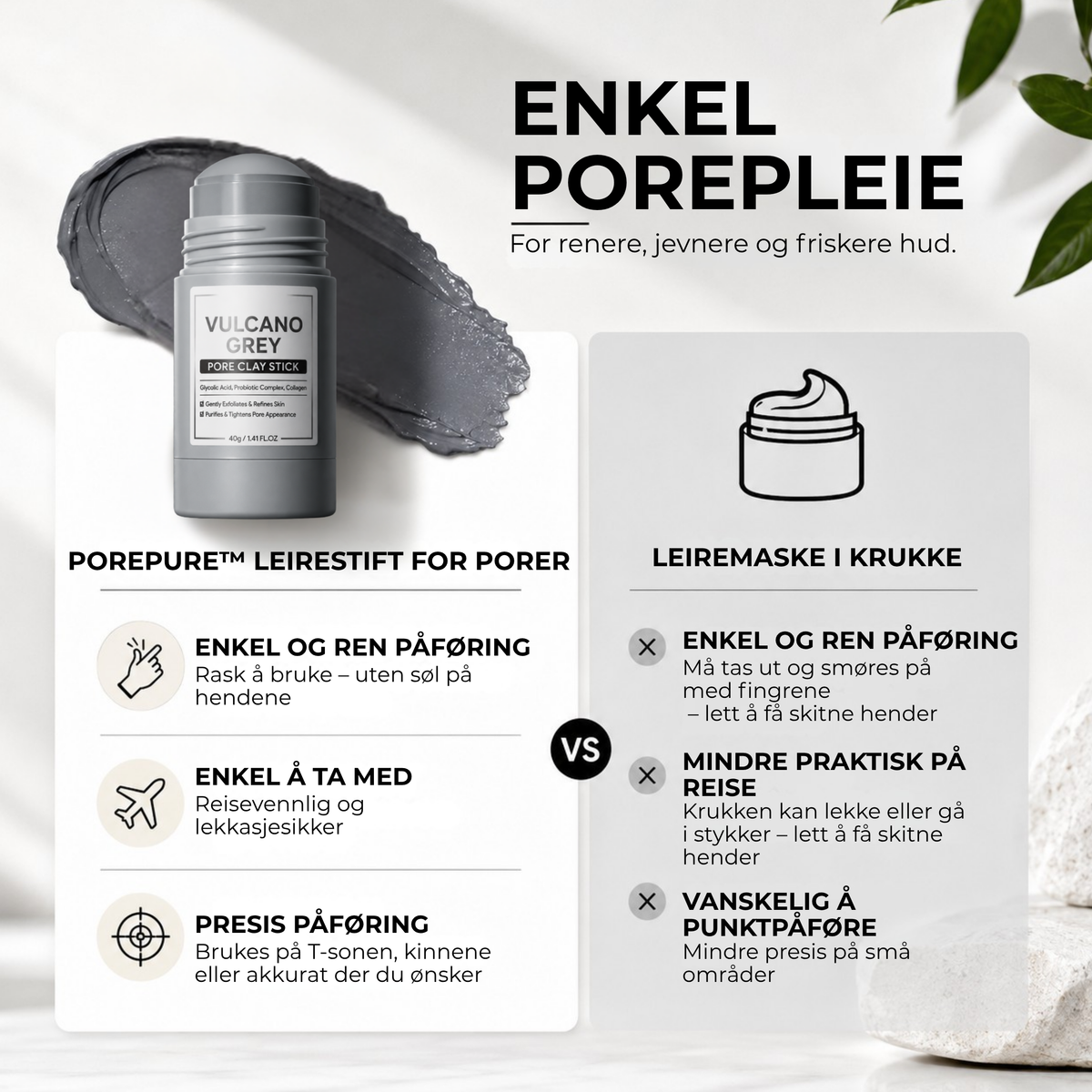 PorePure™ | Dyprens porene for en glattere hud