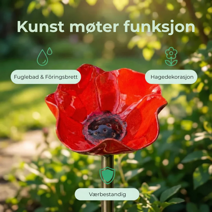 BloomHaven™ | Vannstasjon for fugler og pollinatorer