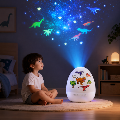 DinoGlow™ | Gjør leggetiden til et dinosaur­eventyr