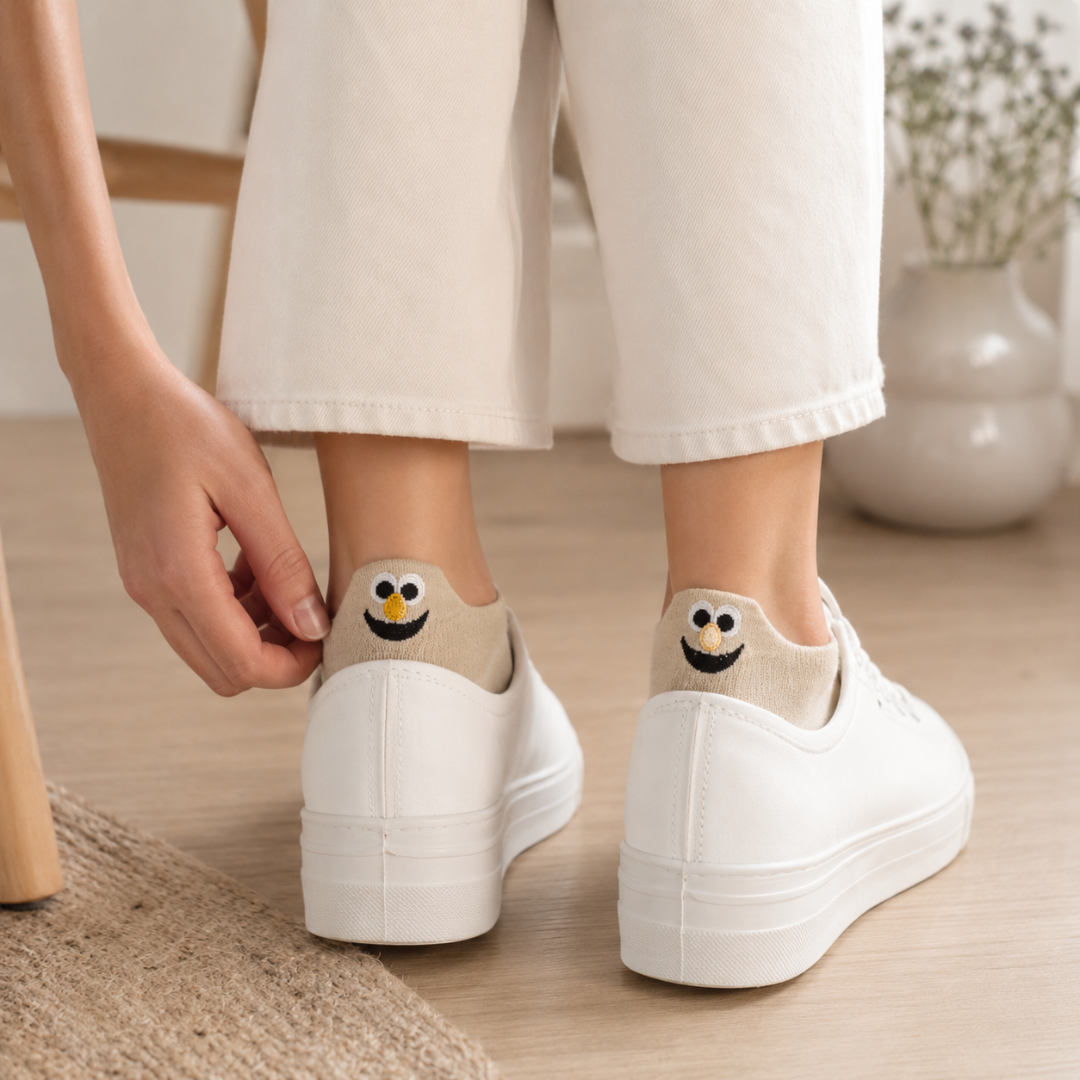 HeelHello™ | Komfortable sokker med et smil på hælen
