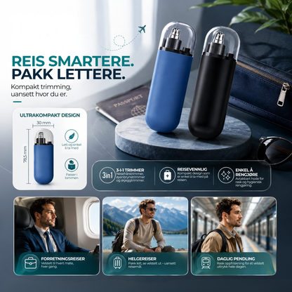 NeseTrimmer™ | Trim dem på sekunder – uten pinsett, lugging eller styr
