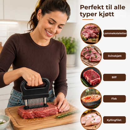 TenderPro™ | Kjøttmørner med 48 kniver i rustfritt stål