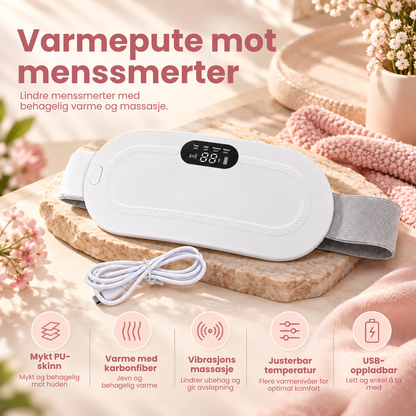 MånePuls™ | Behagelig varme for mage og midje, akkurat når du trenger det