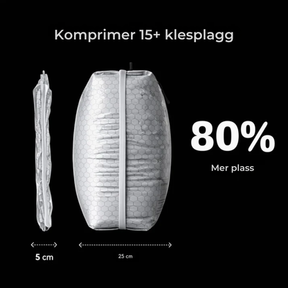 VacuPack™ | Pakk smartere og få plass til mye mer